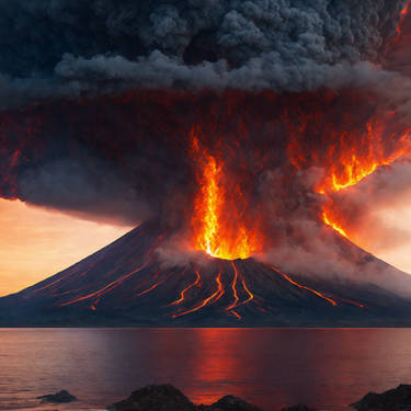 Russia Volcano Eruption